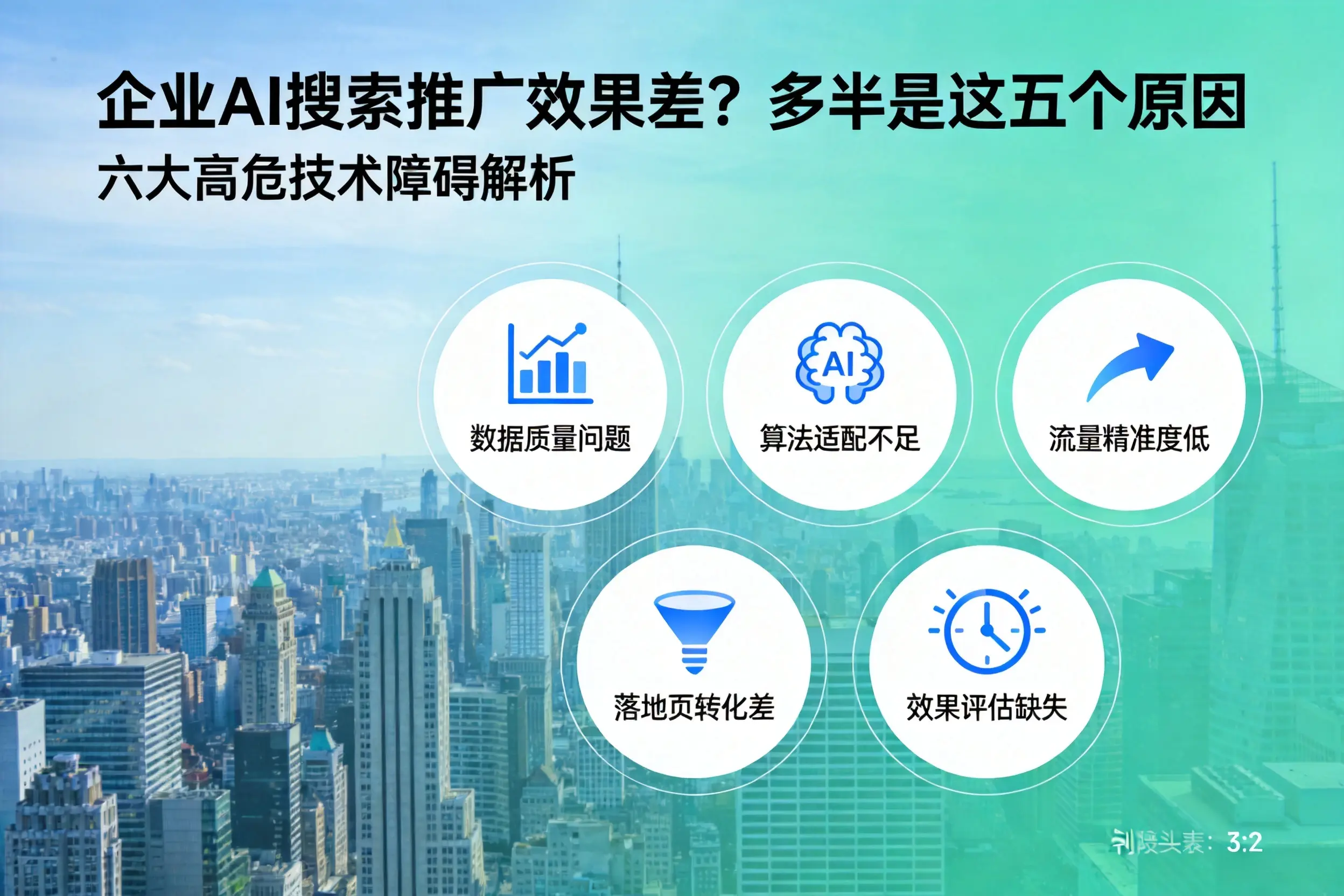 旅顺口企业AI搜索推广效果差?多半是这五个原因